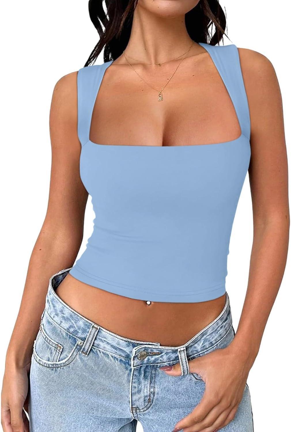 [Copy]Vibecurve® Women's Square Neck Seamless Shaping Top Vest