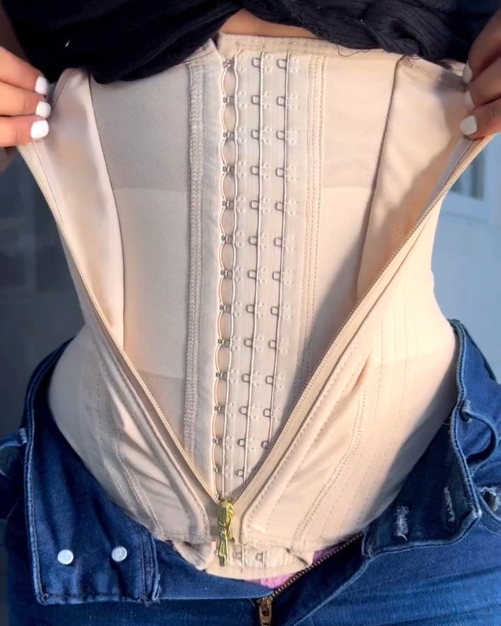 Vibecurve® Zip & Breasted Body Shaper Tank Top Waist Trainer