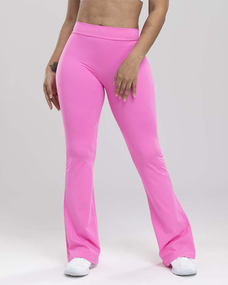 Vibecurve® Women's Deep V Back Fitness Legging Squat Proof Flared Yoga Pants