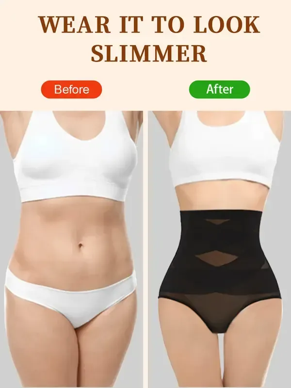 Vibecurve® High Waist Hip Lift Cross Tummy Control Underwear