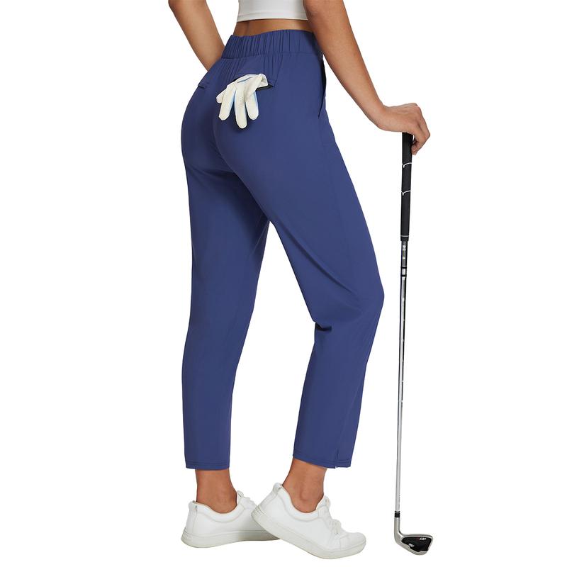 Vibecurve®High Waist Elastic Zip Pocket Lounge Pants