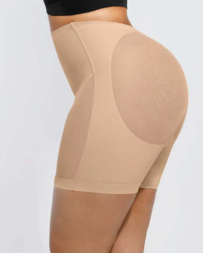 🔥Vibecurve®Women's Seamless Mesh High Waist Shapewear Shorts Thigh Slimmer Underwear