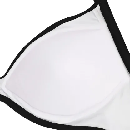 Vibecurve® Women's One Piece Swimsuits Tummy Control Cutout High Waisted Bathing Suit Wrap Tie Back 1 Piece Swimsuit