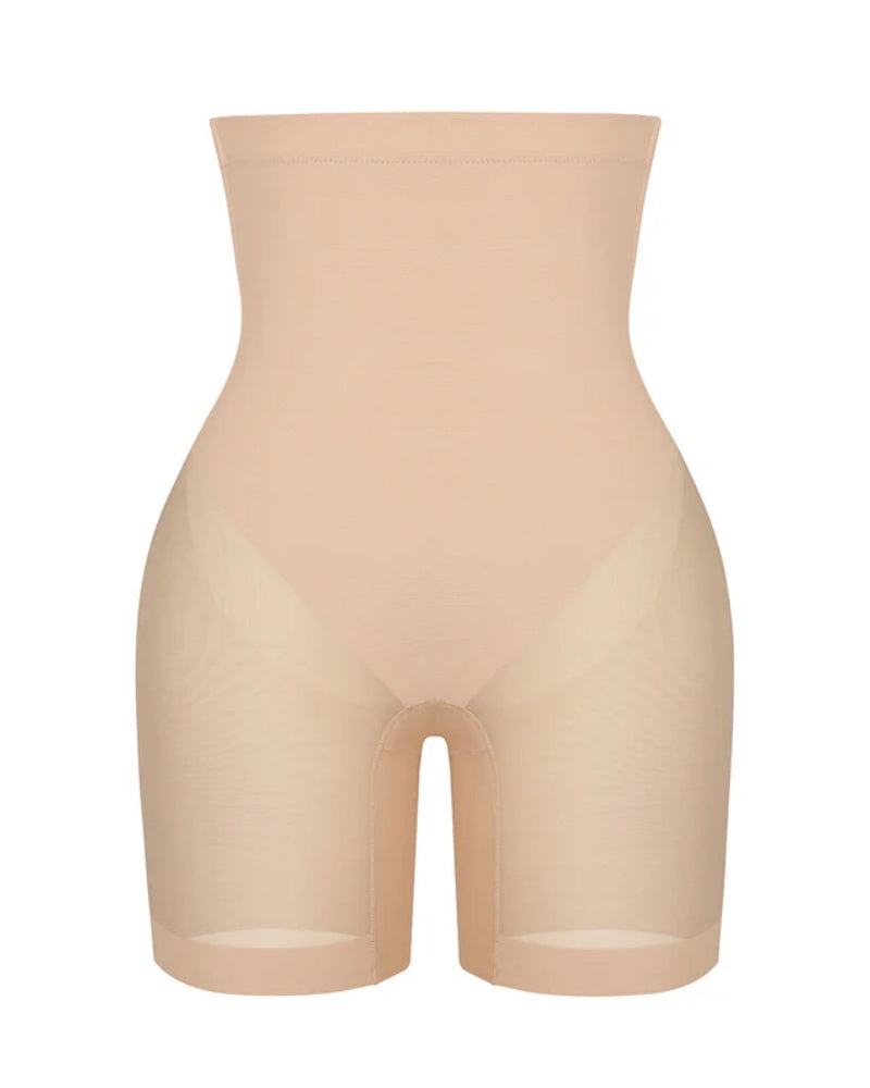 🔥Vibecurve®Women's Seamless Mesh High Waist Shapewear Shorts Thigh Slimmer Underwear