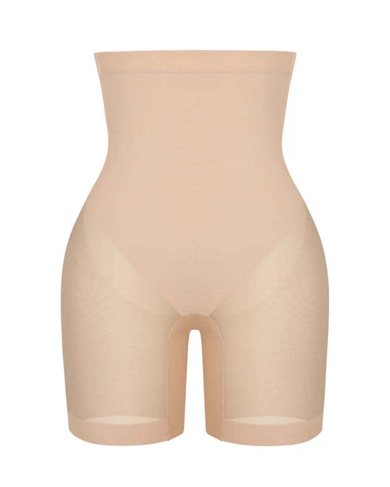 🔥Vibecurve®Women's Seamless Mesh High Waist Shapewear Shorts Thigh Slimmer Underwear