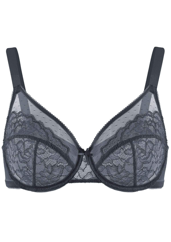 Vibecurve® Enchante Unlined Lace Underwire Bra