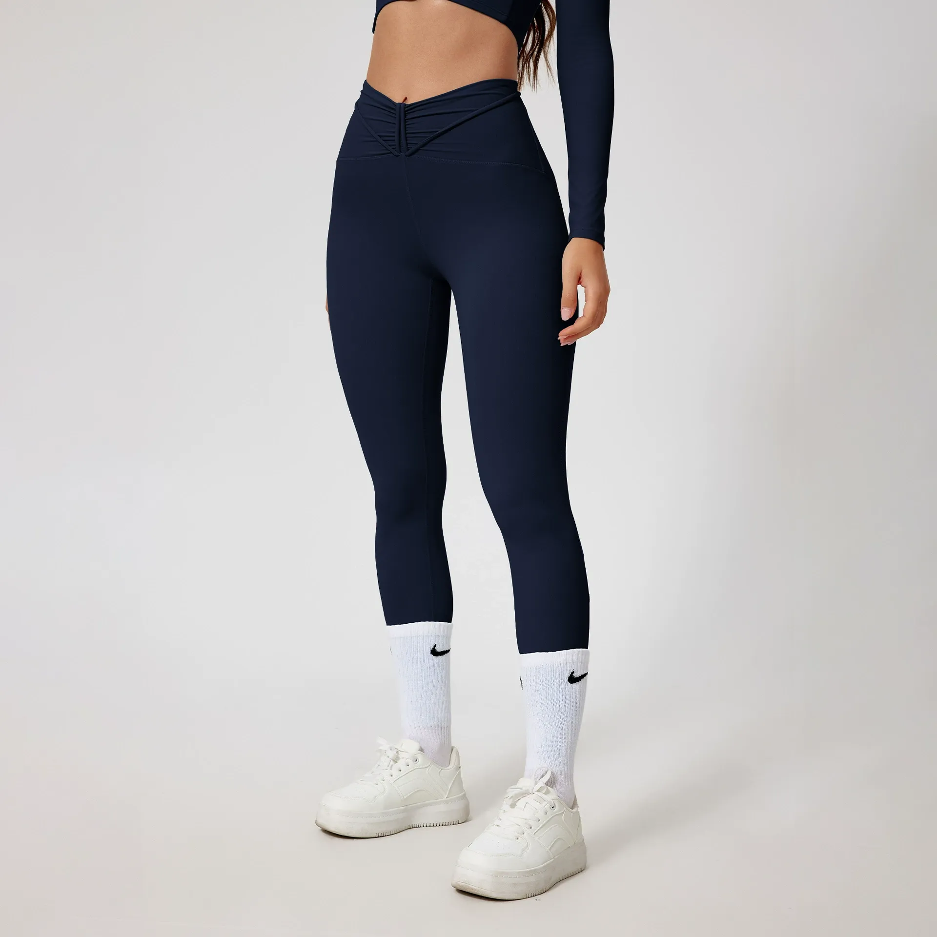 Vibecurve® Sexy High Waist Seamless Nude Yoga Pants
