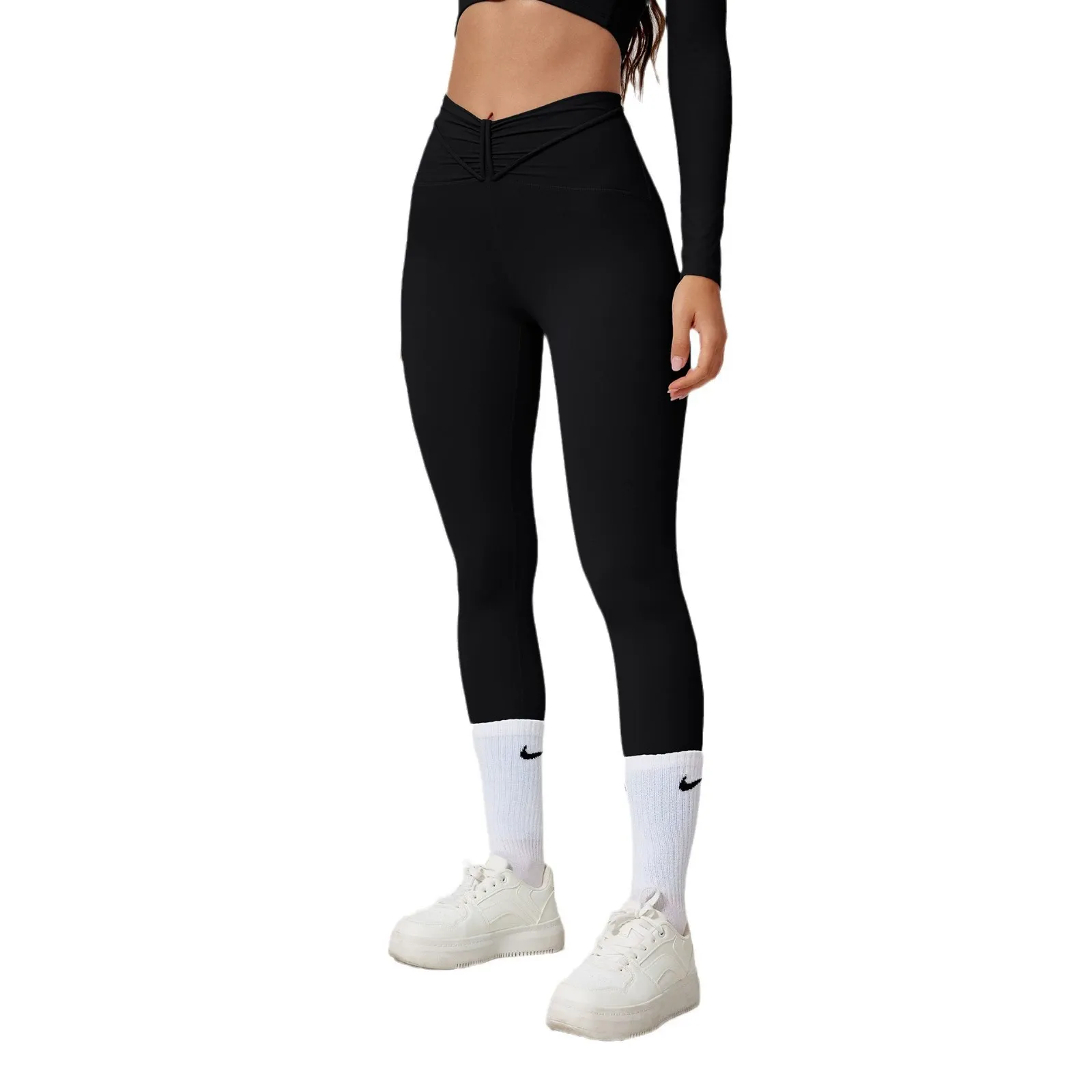 Vibecurve® Sexy High Waist Seamless Nude Yoga Pants
