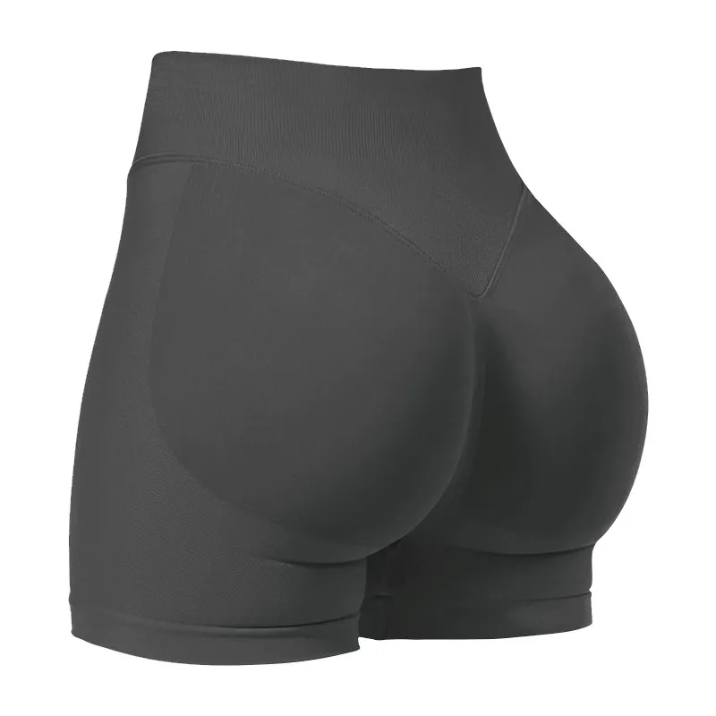 Vibecurve® High Waisted Hip Lift Peach Hip Yoga Shorts