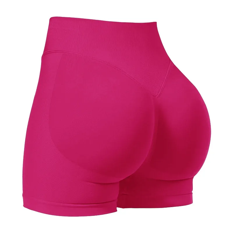 Vibecurve® High Waisted Hip Lift Peach Hip Yoga Shorts