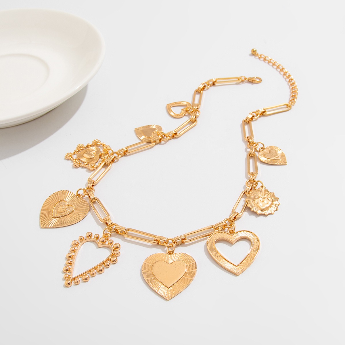 Vibecurve® Love Pendant Clavicle Necklace