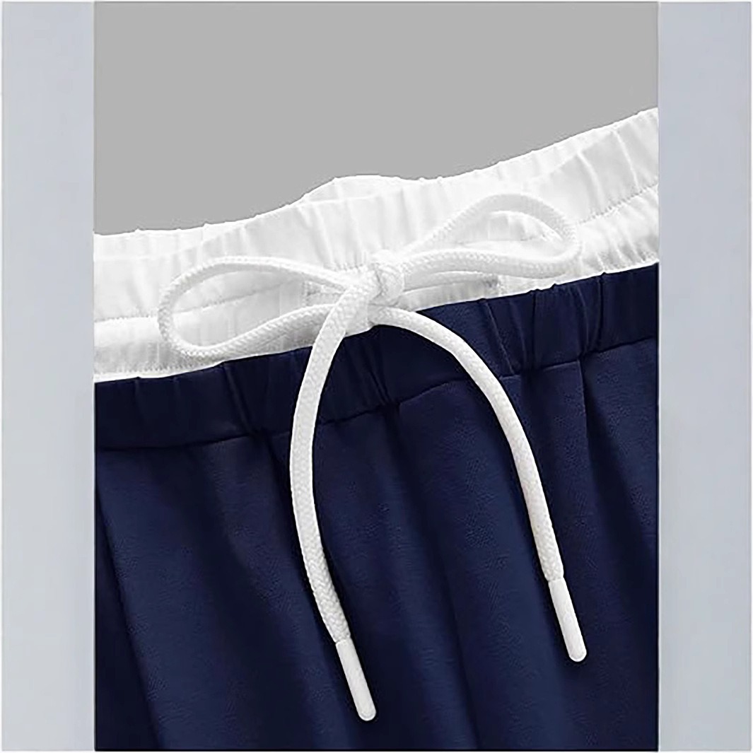 Vibecurve® Two-piece Set Women's Colorblock 2 in 1 Cami Top & Wide Leg Pants Set