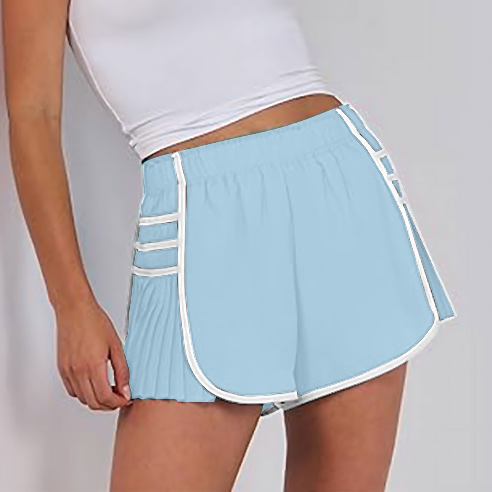 Vibecurve®Sports Quick-Drying Pleated Gym Shorts
