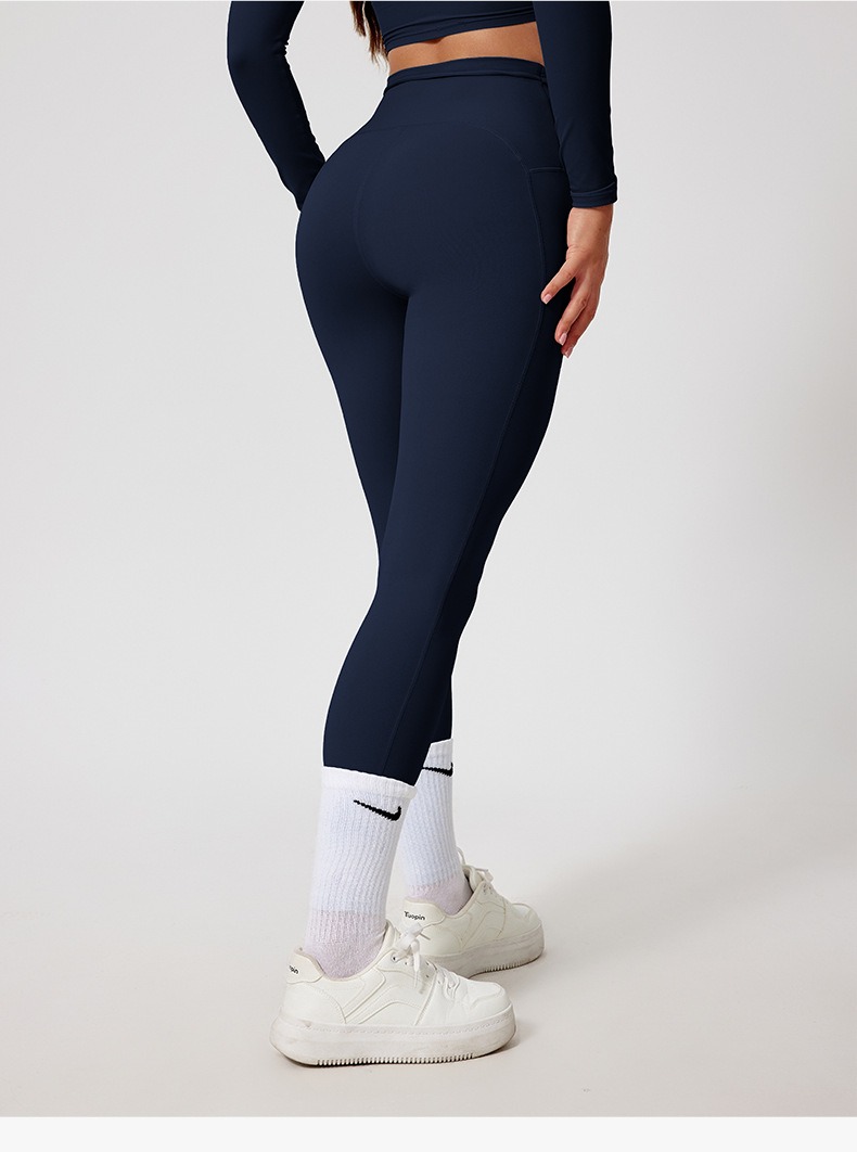 Vibecurve® Sexy High Waist Seamless Nude Yoga Pants