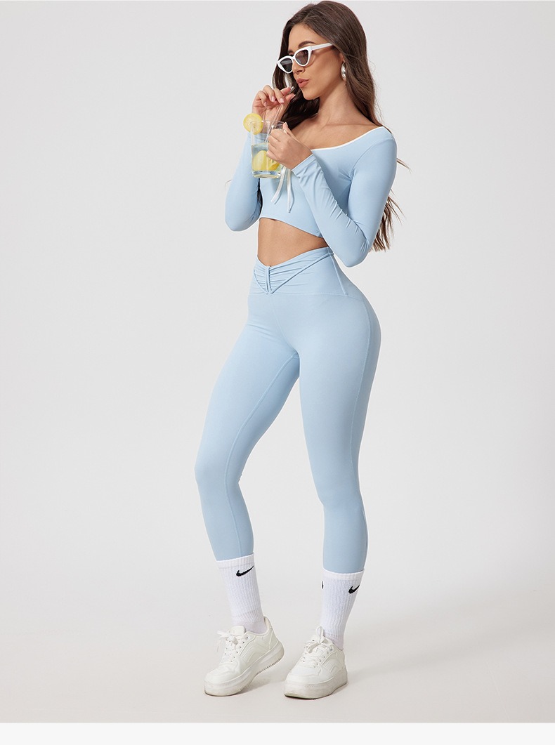 Vibecurve® Sexy High Waist Seamless Nude Yoga Pants