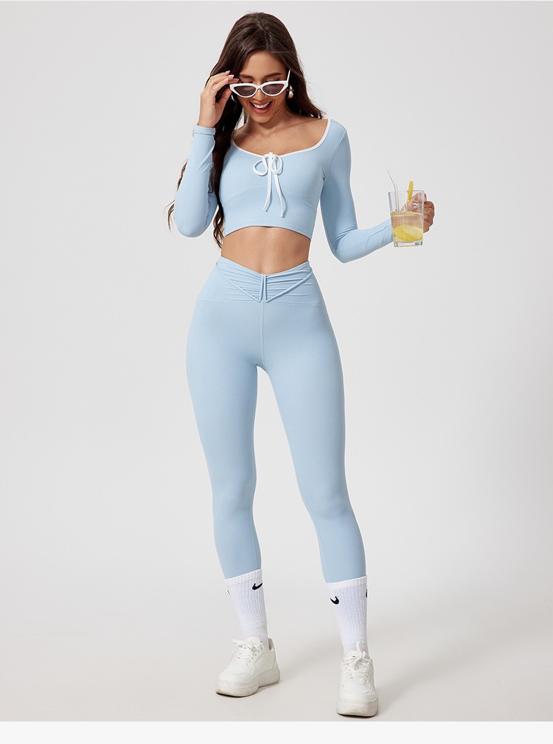Vibecurve® Sexy High Waist Seamless Nude Yoga Pants