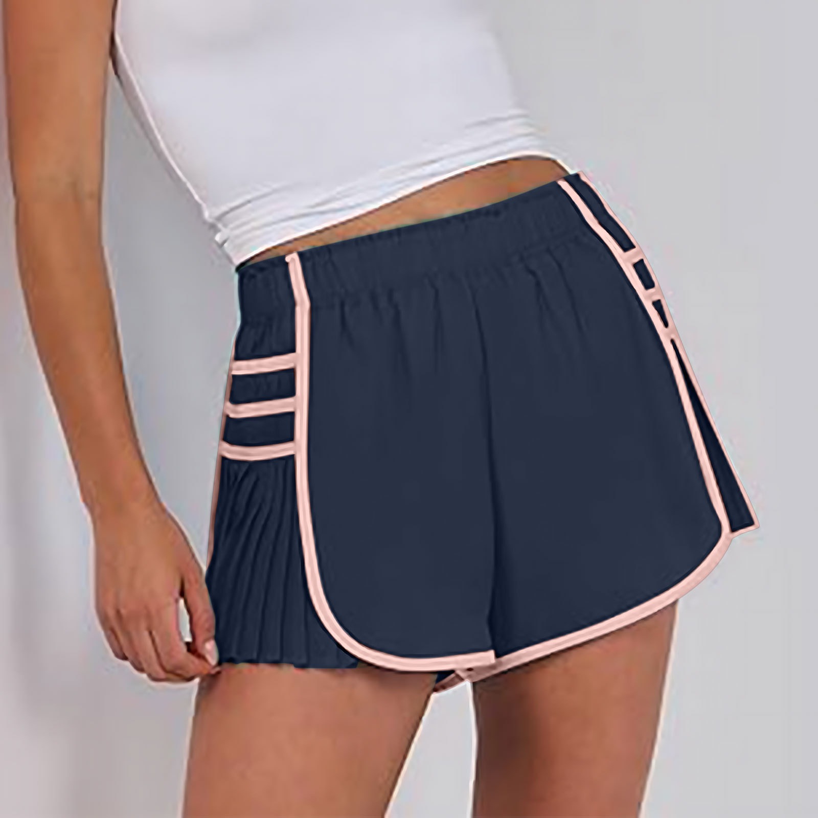 Vibecurve®Sports Quick-Drying Pleated Gym Shorts