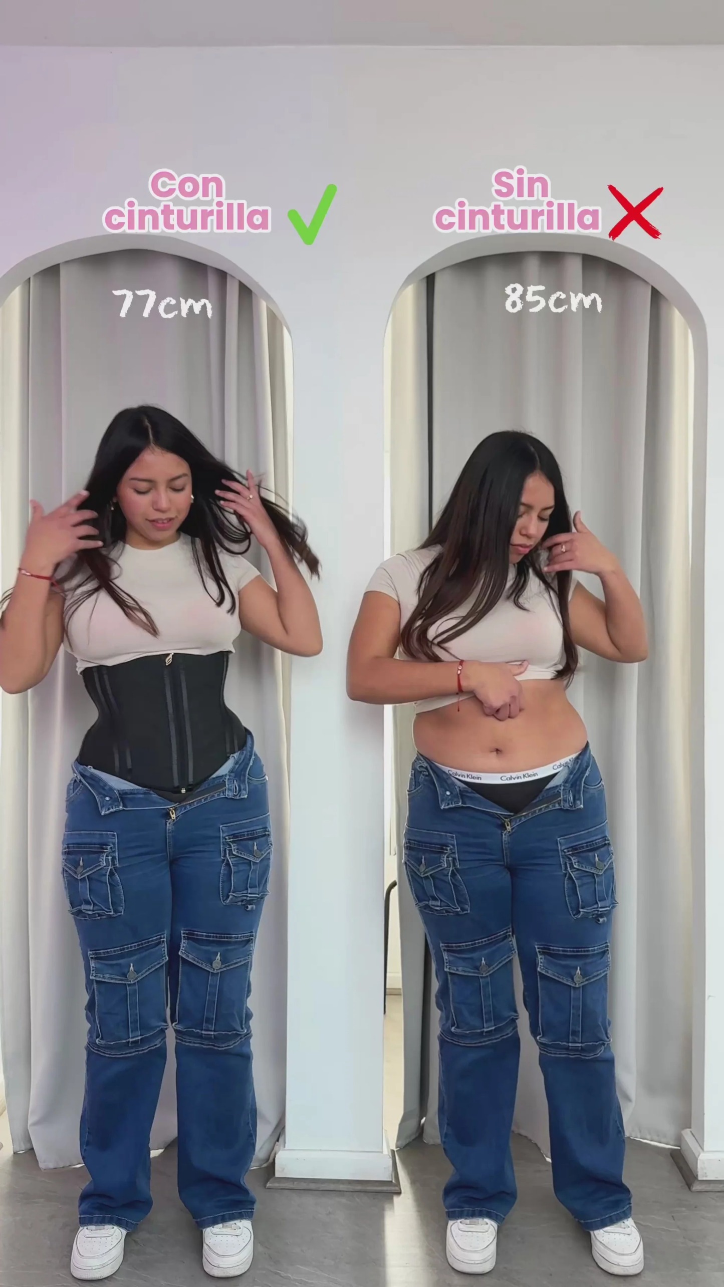 Vibecurve® Double Layer Tummy Tuck Hourglass Waist Belt Waist Trainer