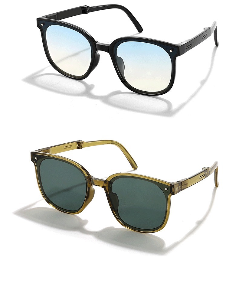 Vibecurve® Fashion Retro Sun Protection Folding Sunglasses