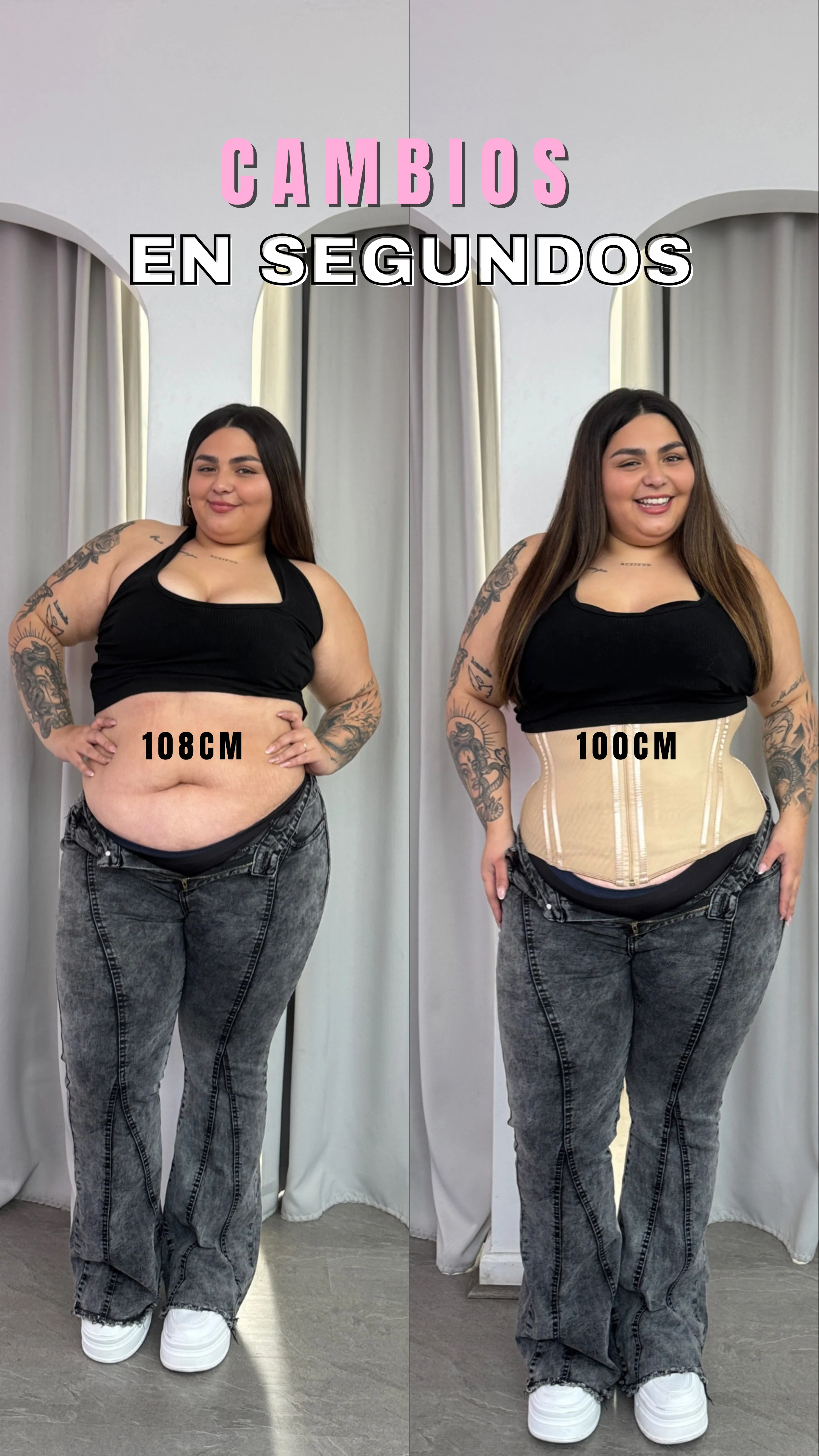 Vibecurve® Double Layer Tummy Tuck Hourglass Waist Belt Waist Trainer