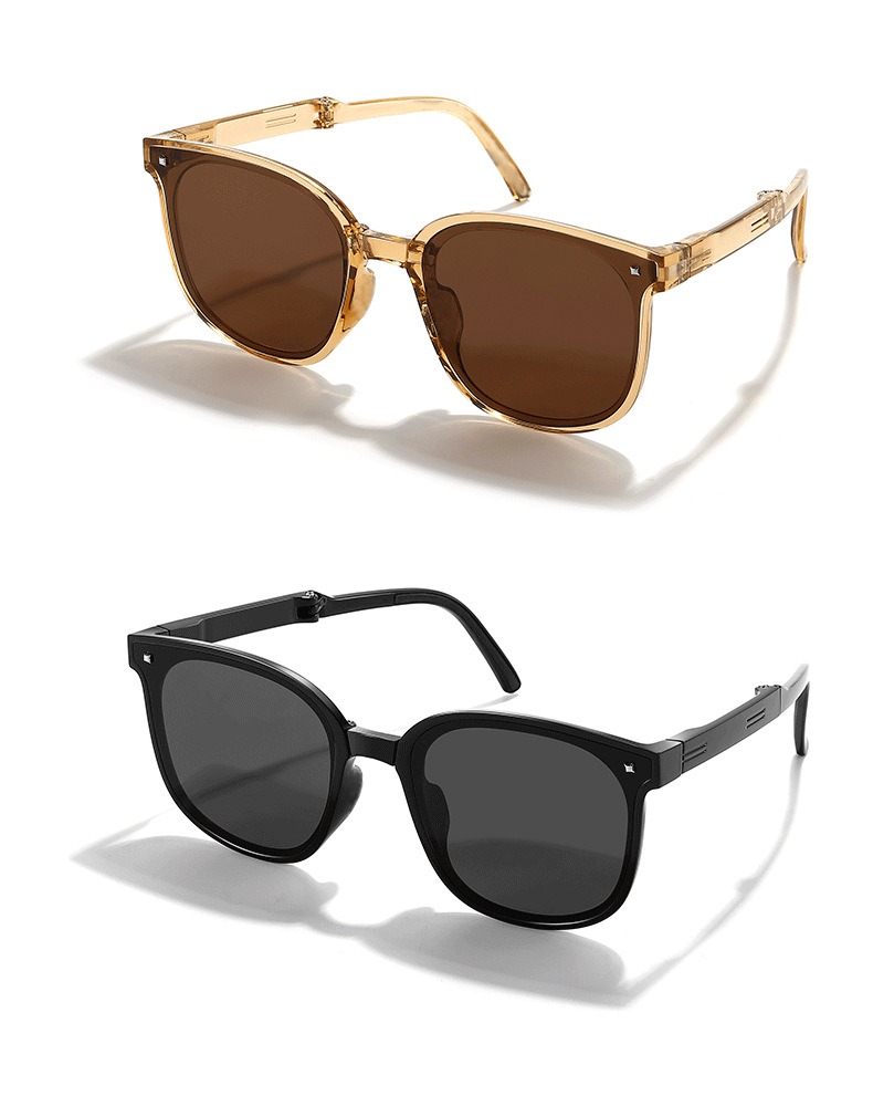 Vibecurve® Fashion Retro Sun Protection Folding Sunglasses