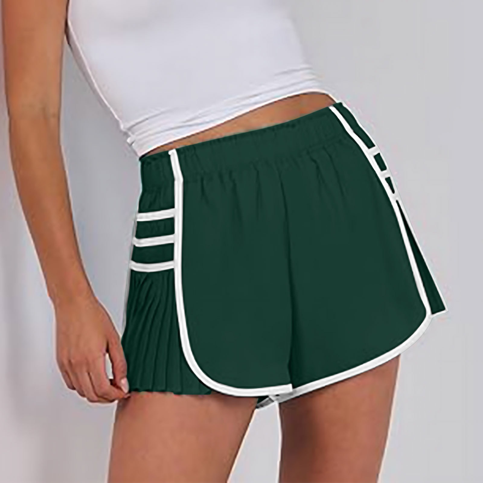 Vibecurve®Sports Quick-Drying Pleated Gym Shorts
