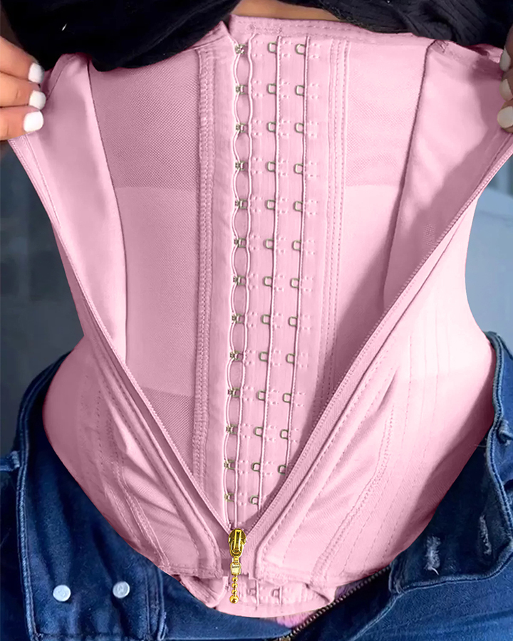 Vibecurve® Zip & Breasted Body Shaper Tank Top Waist Trainer