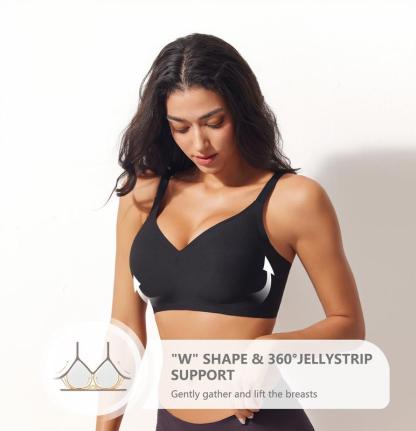 Vibecurve®Jelly Wireless Women Comfortable Push Up Bra