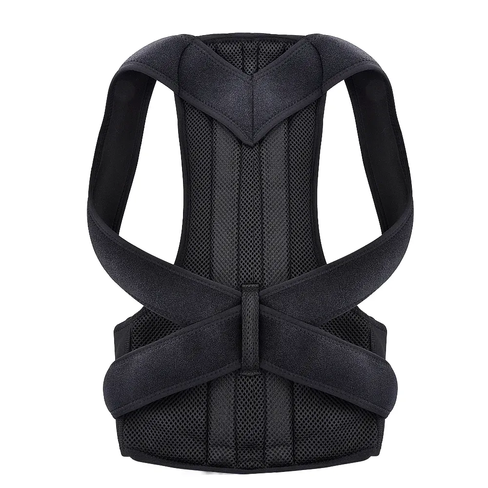 Vibecurve® Breathable Mesh Back Brace for Posture Correction, Pain Relief, and Spinal Alignment