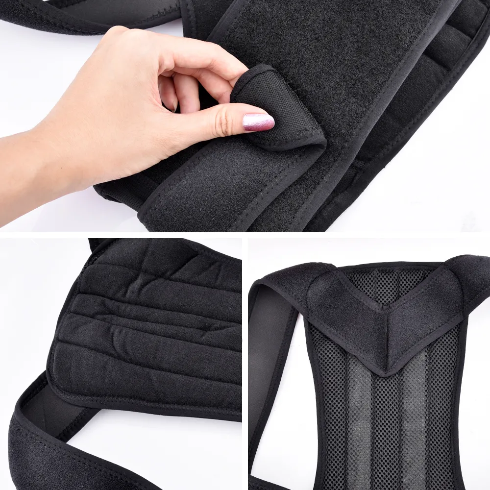 Vibecurve® Breathable Mesh Back Brace for Posture Correction, Pain Relief, and Spinal Alignment