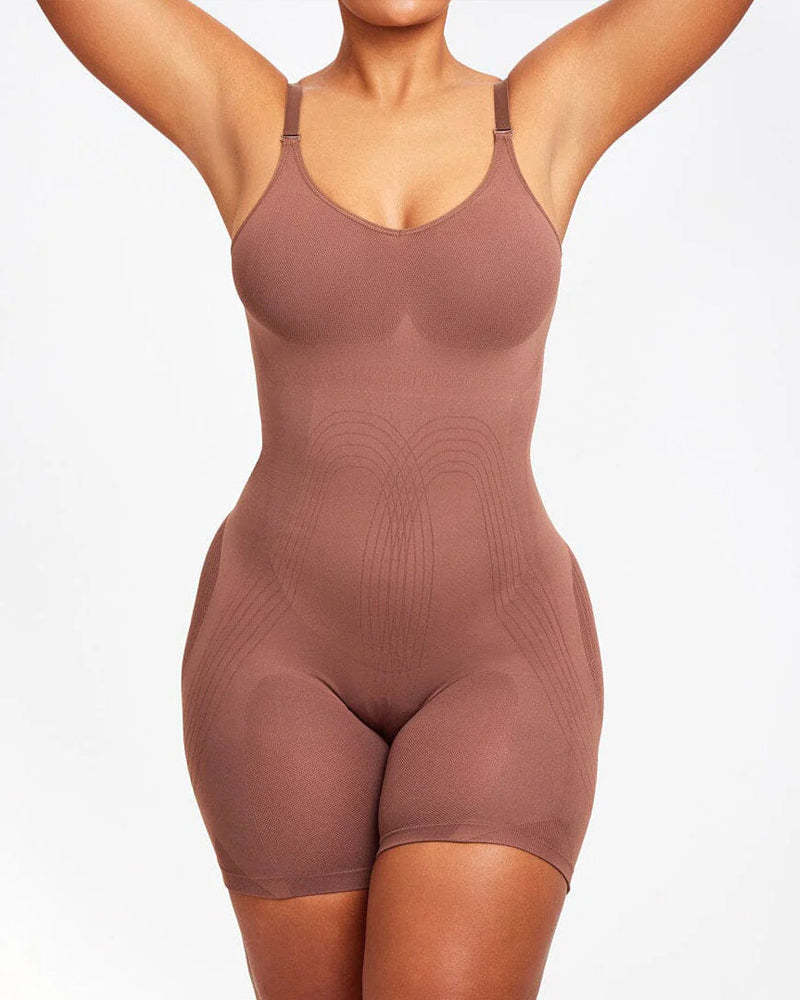 Vibecurve® Comfort Mid-thigh Full Bodysuit