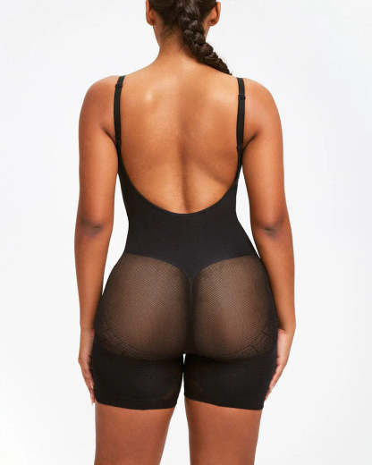 Vibecurve® Comfort Mid-thigh Full Bodysuit
