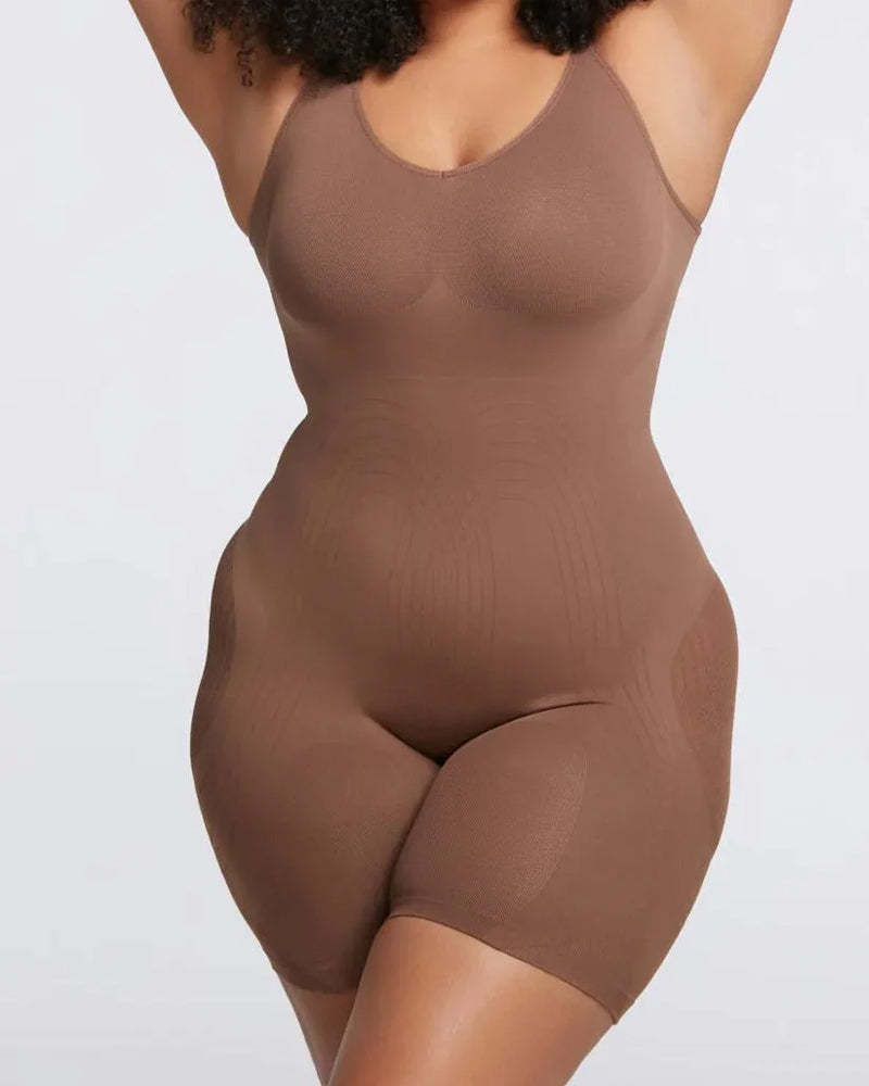 Vibecurve® Comfort Mid-thigh Full Bodysuit
