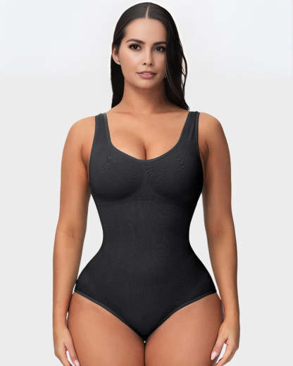 Vibecurve® Smoothing Seamless Tank Top Bodysuit Tummy Control Shapewear