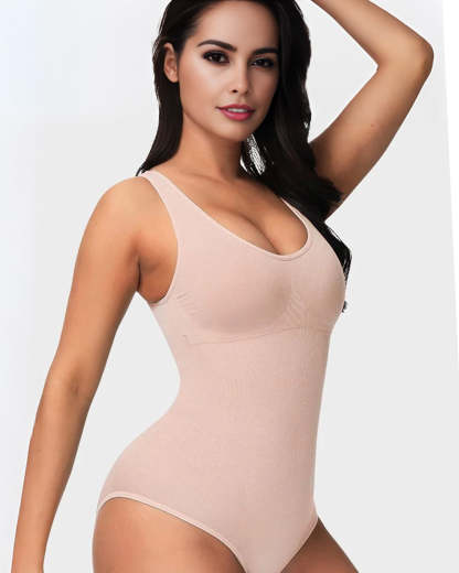 Vibecurve® Smoothing Seamless Tank Top Bodysuit Tummy Control Shapewear
