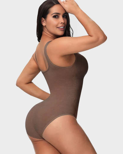 Vibecurve® Smoothing Seamless Tank Top Bodysuit Tummy Control Shapewear