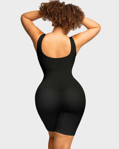 Vibecurve® Seamless Sculpting Mid Thigh Bodysuit Shaper