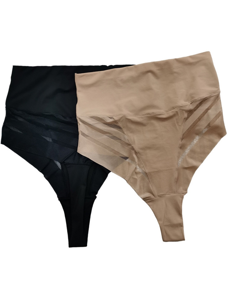 Vibecurve® High Waisted Tummy Thong