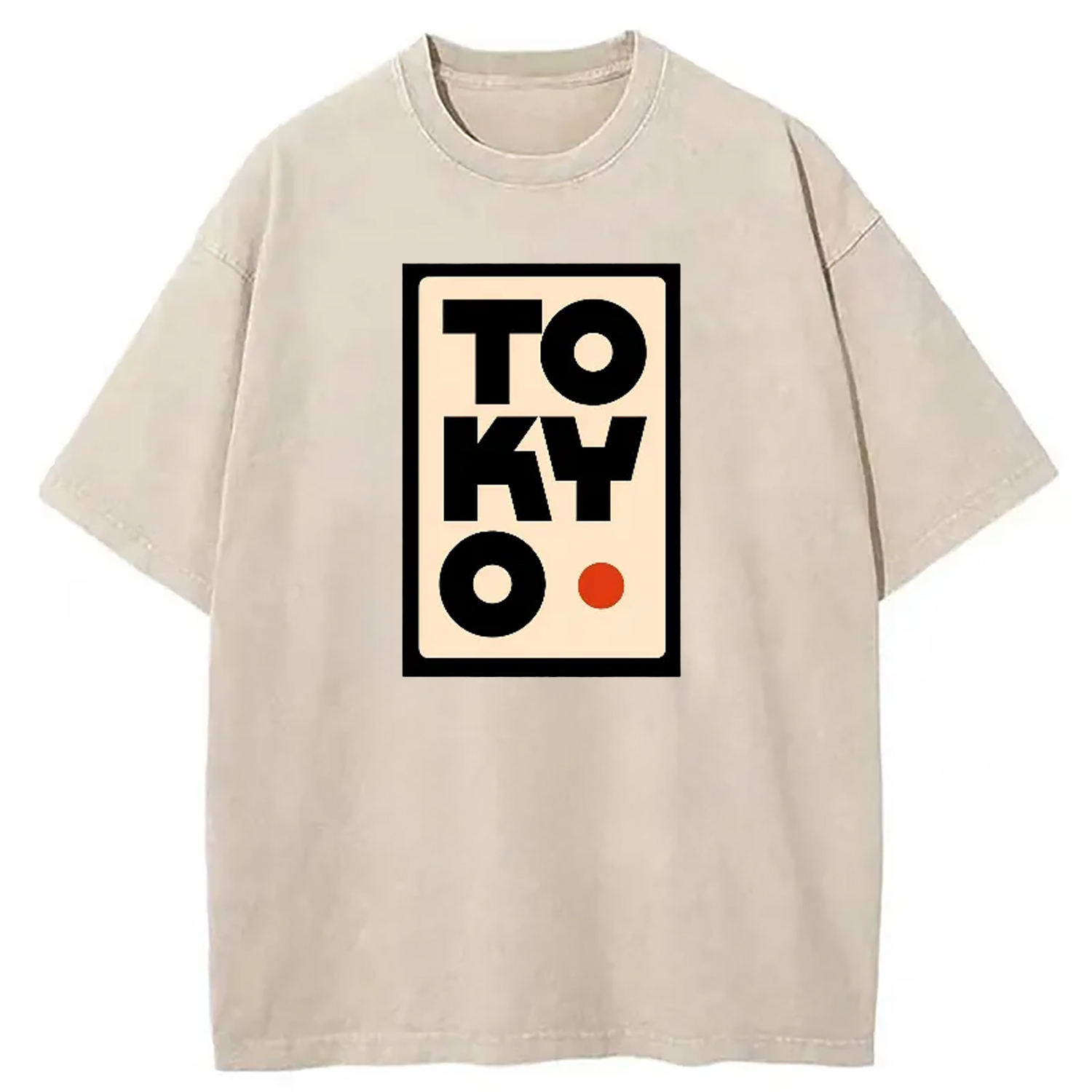 Tokyocanvas Tokyo Vintage Washed T-shirt