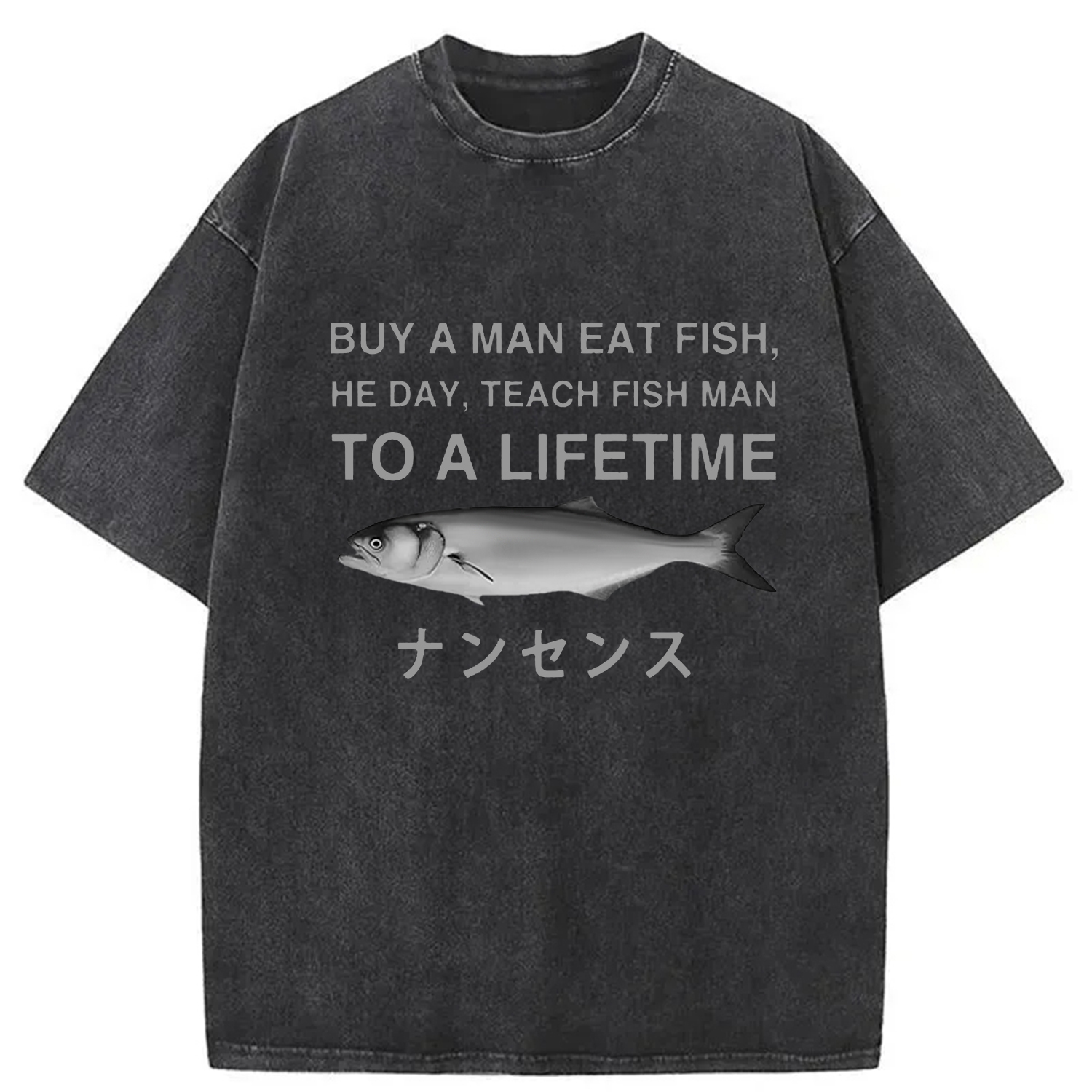 Tokyocanvas Funny To A Lifetime Washed T-Shirt