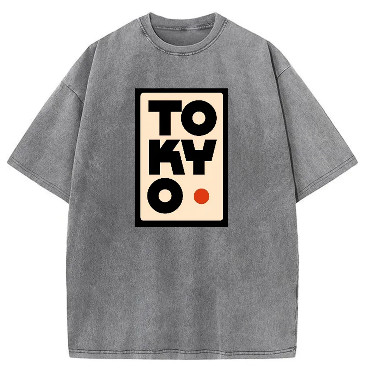 Tokyocanvas Tokyo Vintage Washed T-shirt