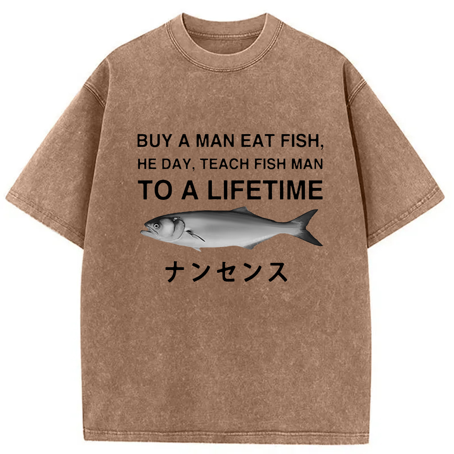 Tokyocanvas Funny To A Lifetime Washed T-Shirt