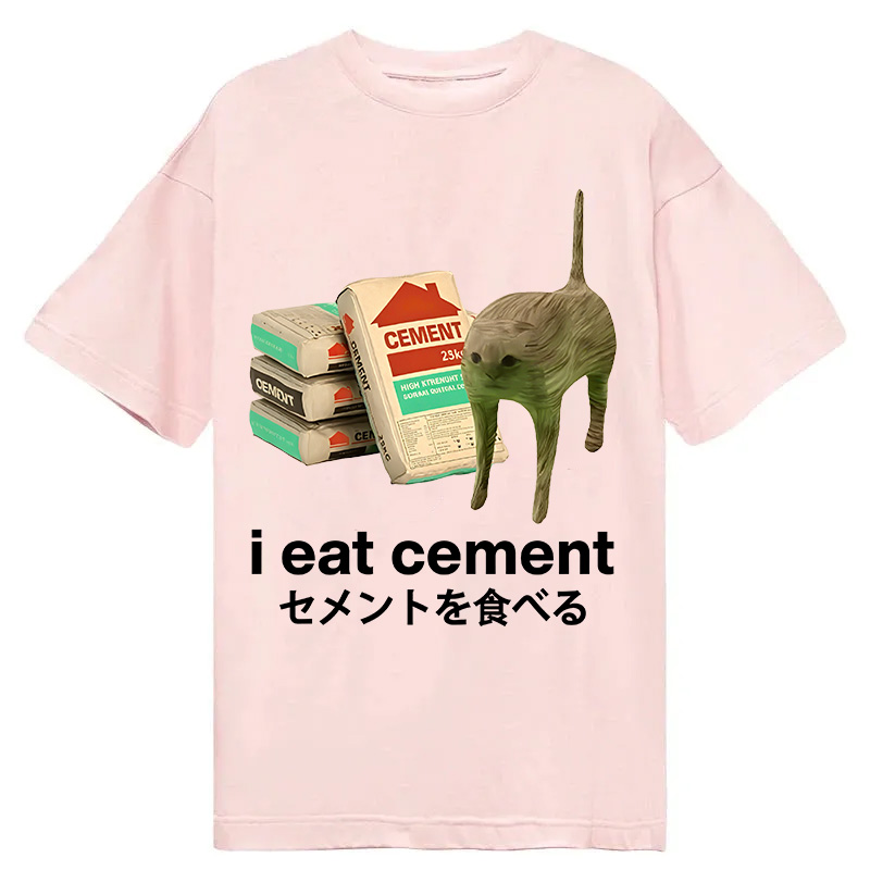 Tokyocanvas I Eat Cement Classic T-Shirt