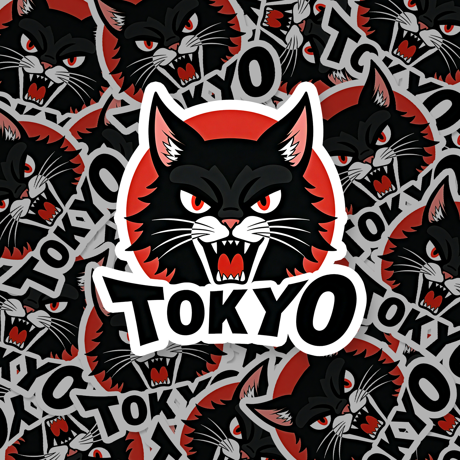 Tokyocanvas Tokyo Canvas Logo Sticker