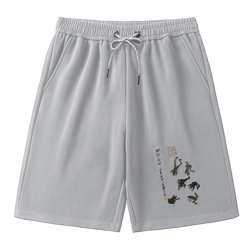 Tokyocanvas Retro Japan Frog Classic Short
