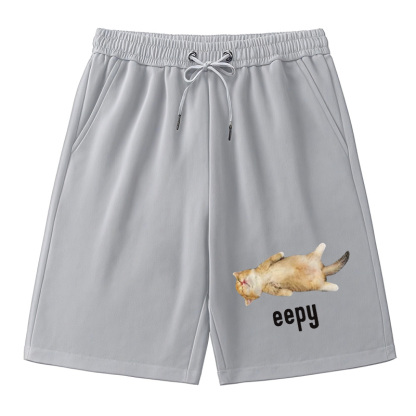 Tokyocanvas Silly Sleepy Cat Meme Classic Short