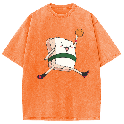 Tokyocanvas Air Sushi Washed T-Shirt