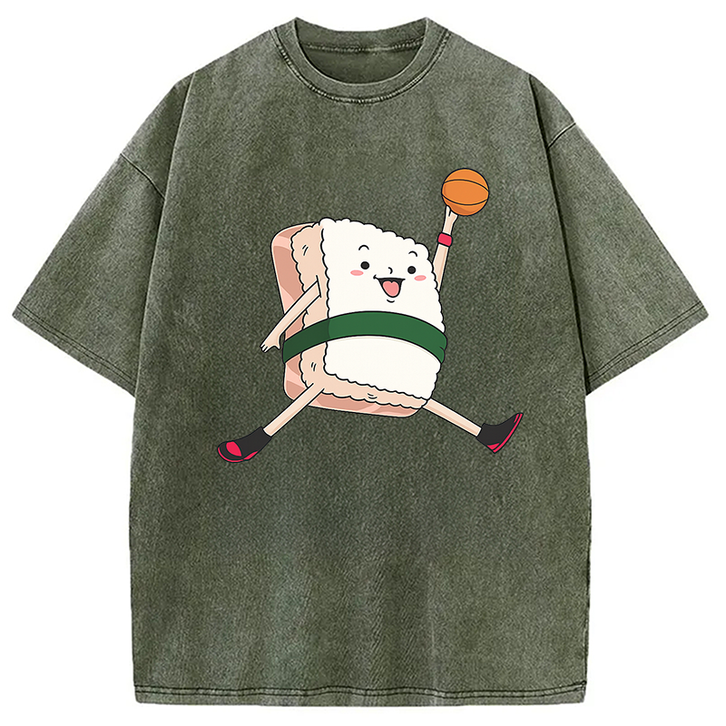 Tokyocanvas Air Sushi Washed T-Shirt