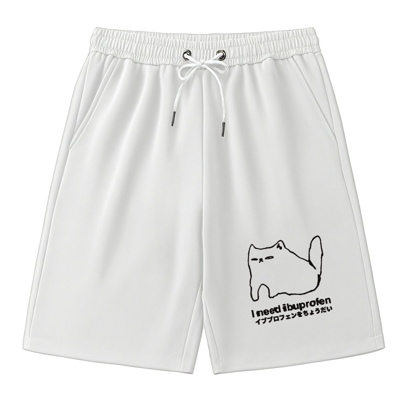 Tokyocanvas I Need Ibuprofen Cat Classic Short