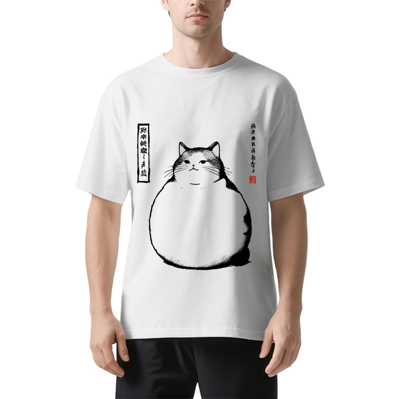 Tokyocanvas Matsumoto Hoji Cat Classic T-Shirt